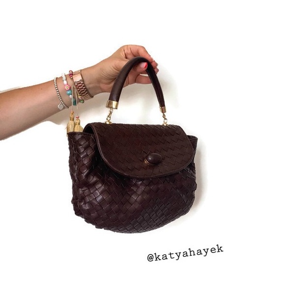 Bottega Veneta Handbags - Vintage Bottega Veneta Leather Tote